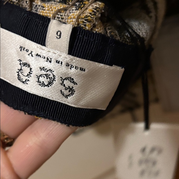 Sea New York Plaid Ankle Pants in Black and Gold - Picture 7 of 7